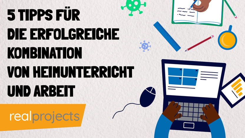 5 Tipps für die erfolgreiche Kombination von Heimunterricht und Arbeit