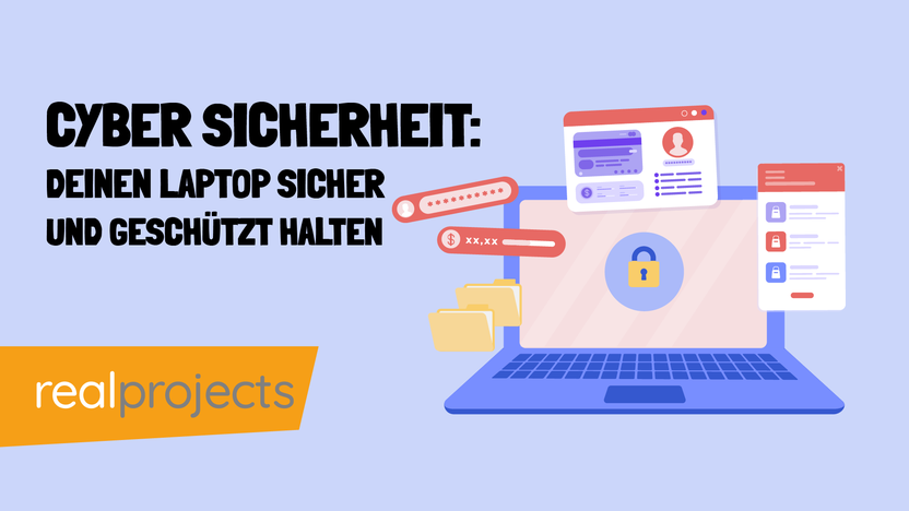 Cyber-Sicherheit: Deinen Laptop sicher und geschützt halten